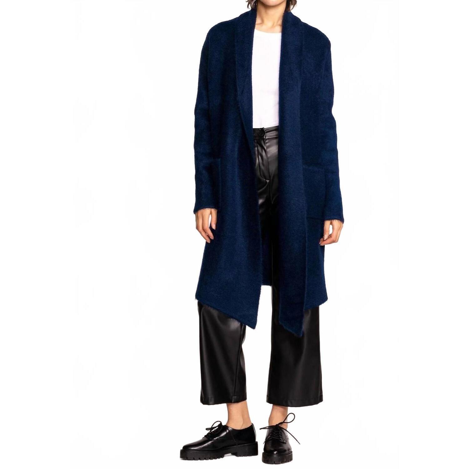 New Pink Martini Stockport Jacket In Navy